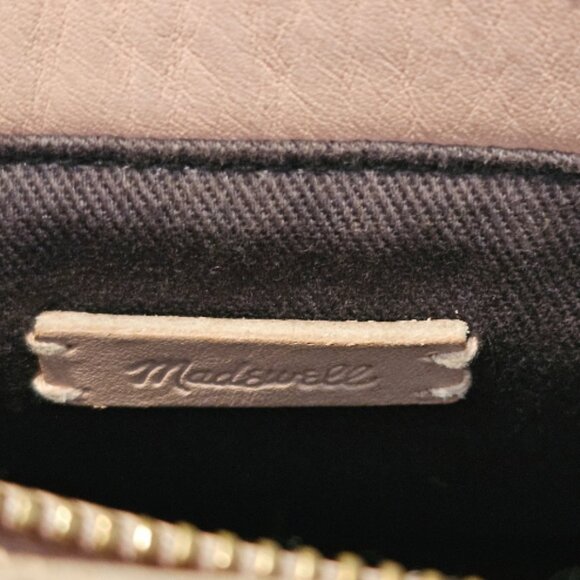 Madewell Small Blush Pink Transport Tote zip top shoulder bag & cross body strap - Picture 9 of 11